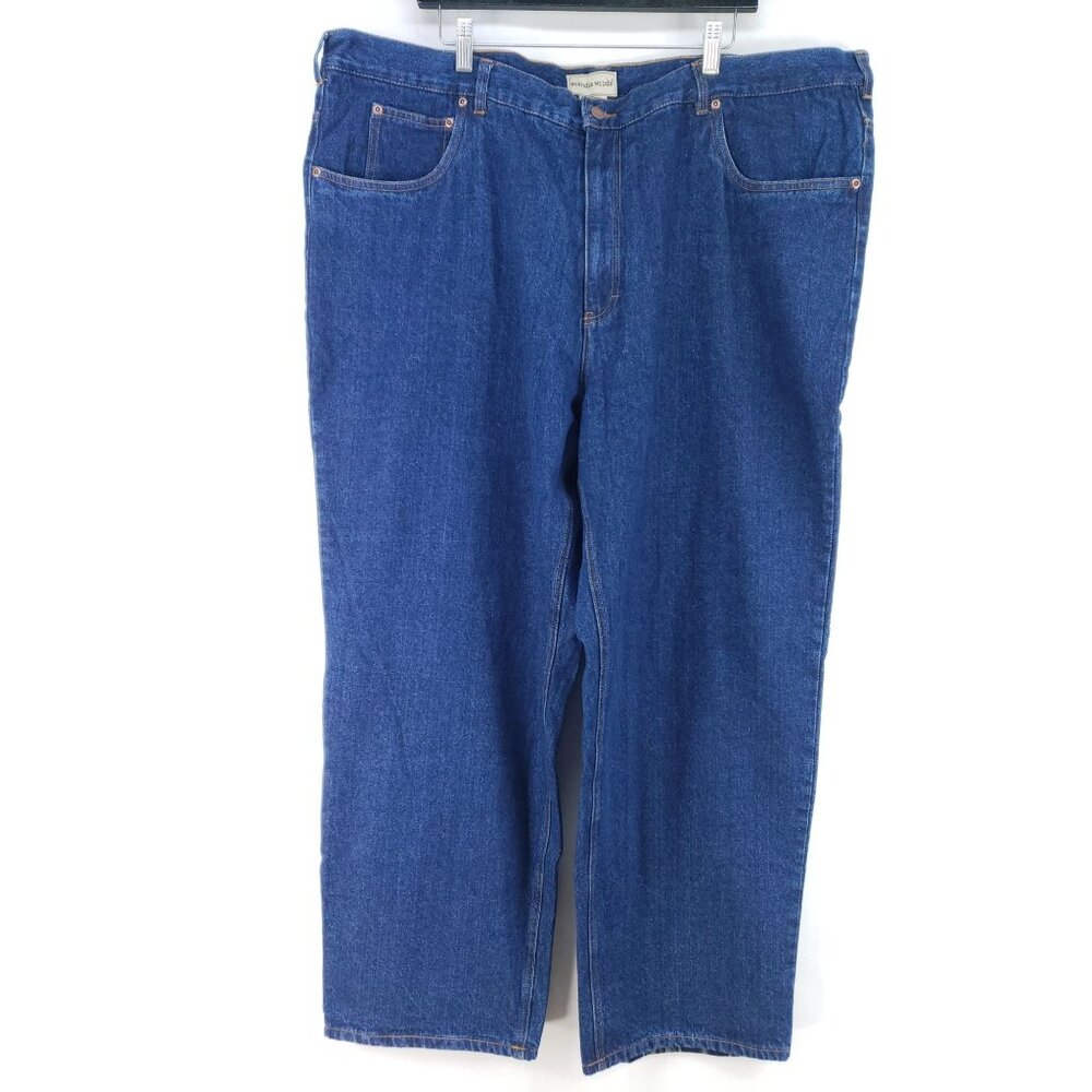 Scandia Woods Flannel Lined Jeans Men's Size 46M Dark Wash